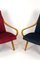 Mid-Century Pink & Blue Bentwood Armchairs attributed to Jaroslav Smidek for TON, 1960s, Set of 2 8