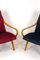 Mid-Century Pink & Blue Bentwood Armchairs attributed to Jaroslav Smidek for TON, 1960s, Set of 2, Image 8