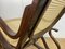 Wood and Cane Rocking Chair, 1970s 2