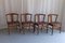 Danish Oak Dining Chairs by H. Kjærnulf, 1960s, Set of 4, Image 1