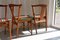 Danish Oak Dining Chairs by H. Kjærnulf, 1960s, Set of 4 14