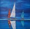 Bridg', La voile blanche, 2023, Acrylique sur Toile 1