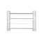 Mid-Century Modern Loico Bookcase in White Carrara Marble by Angelo Mangiarotti for Skipper, 1970s 1