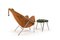 Bo-360 Chair and Footstool by Erik Ole Jørgensen for Bovirke, 1953, Set of 2, Image 4