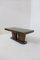Italian Dining Table in Bronze, Wood and Marble, 1950s 13