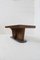 Italienischer Esstisch aus Bronze, Holz & Marmor, 1950er 11