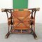 Leather Armchairs and Bamboo attributed to Tito Agnoli for Bonacina, 1970s, Set of 2, Image 13