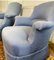 Napoleon III French Toad Armchairs in Blue Upholstery, 1860s, Set of 2, Image 10