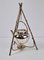 Silver Plated Hanging Teapot with Faux Tripod Stand and Burner from Martin Hall & Co., Set of 2 11