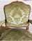 Fauteuils Cabriolet Queen Louis XV en Velours Vert, France, 1860s, Set de 2 9