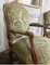 Queen Louis XV French Cabriolet Armchairs in Green Velvet Upholstery, 1860s, Set of 2 8