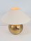 Vintage Sphere Brass Table Lamp by Louis Drimmer, France, 1970s 11