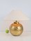 Lámpara de mesa Sphere vintage de latón de Louis Drimmer, Francia, años 70, Imagen 2