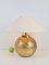 Vintage Sphere Brass Table Lamp by Louis Drimmer, France, 1970s 2