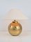 Vintage Sphere Brass Table Lamp by Louis Drimmer, France, 1970s 1