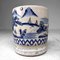 Meiji Period Hand-Painted Japanese Porcelain Hibachi, 1890s 5