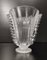 Vintage Vase aus transparentem Muranoglas, Barovier und Toso zugeschrieben, Italien, 1930er 1