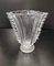 Vintage Transparent Murano Glass Vase attributed to Barovier and Toso, Italy, 1930s, Image 4