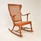 French Bentwood and Cane Rocking Chair, 1900s 1