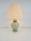 Hollywood Regency Green and Gold Ceramic Table Lamp from Le Dauphin, France, 1970s, Image 10