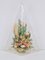 Arreglo floral piramidal de vidrio acrílico, años 70, Imagen 1
