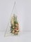 Arreglo floral piramidal de vidrio acrílico, años 70, Imagen 5