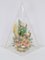 Arreglo floral piramidal de vidrio acrílico, años 70, Imagen 6