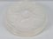 French White Earthenware Oyster Plates from Moulin des Loups, 1960s, Set of 6 1