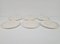 French White Earthenware Oyster Plates from Moulin des Loups, 1960s, Set of 6 8