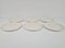 French White Earthenware Oyster Plates from Moulin des Loups, 1960s, Set of 6, Image 8