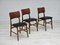 Danish Model 62 Dining Chairs by Ib Kofod-Larsen, 1960s, Set of 3 1