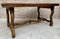 Early 20th Century French Country Oak Side Table, 1940s, Image 3