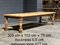 Oak Parquetry Top Farmhouse Dining Table, 1924 20