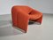 Pierre Paulin zugeschriebener F598 Groovy M Chair für Artifort, 1970er 3