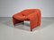 Pierre Paulin zugeschriebener F598 Groovy M Chair für Artifort, 1970er 1