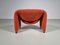F598 Groovy M Chair attributed to Pierre Paulin for Artifort, 1970s 5