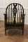 Beech and Ash Wheel Back Reclining Chair, 1930s 8