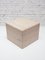 Mid-Century Italian Modern Travertine Marble Pedestal or Side Table, 1970s 9