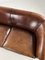 Vintage Brown Leather Sofa 5