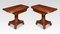 Mahogany Tea Tables, Set of 2 2