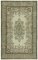 Tapis Beige Vintage, Turquie 1