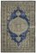 Vintage Turkish Beige Area Rug 1