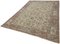 Tapis Beige Vintage, Turquie 3