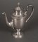 Empire Style Silver Metal Coffee and Tea Service, 1900s, Set of 5, Image 3