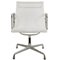 Chaise Pivotante Ea-108 en Maille Blanche par Charles Eames pour Vitra, 2000s 1