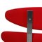 Roter Corona Stuhl von Poul M. Volther 5