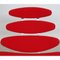 Silla Corona de tela roja de Poul M. Volther, Imagen 7