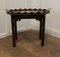Georgian Style Inlaid Butlers Tray on Stand, 1890s, Set of 2 7