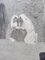 Alexandre Bida, Gli ebrei davanti al muro di Salomone, Incisione, XIX secolo, Con cornice, Immagine 7