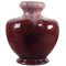 Grand Vase en Céramique Vernie de Faïencerie De Thulin, 1930s 1